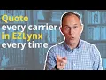 5 reasons to quote every standard carrier in EZLynx every time