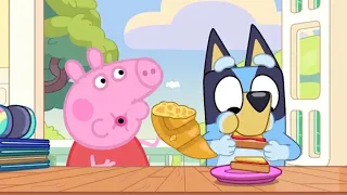 ¡Pausé estas Caricaturas y ENCONTRÉ A BLUEY! 😱