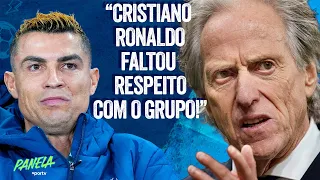 QUEM TEM RAZÃO NA TRETA ENTRE CRISTIANO RONALDO E JORGE JESUS? | PANELA SPORTV