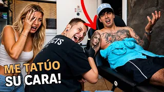 ME TATÚO LA CARA DE MI NOVIA!! **100% REAL**