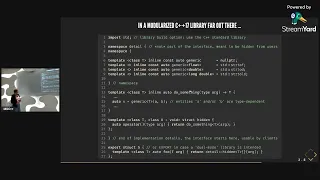 MUC Daniela Engert - The State of Modules Lightning Talk