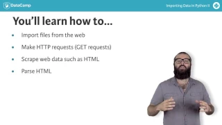 Importing data in Python Part 2