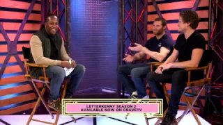 Tyrone Chats With Letterkenny s Jared Keeso Nathan Dales