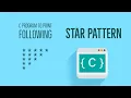 C Program to Print Star Pattern 2