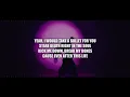 The Devil Wears Prada - For You (WITH LYRICS)
