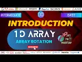 Array Rotation Rotation Of An Array Easy Understanding Solution