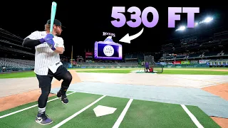 I Tried to Hit the Longest Home Run in MLB History