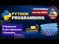 Python If and if-else Statement Class 11 ICS PTB Chapter 2 Conditional Statements Part 5