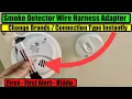 Smoke Detector Wiring Adapter Connect Any Brand