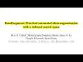 RandAugment Paper Walkthrough