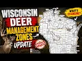 NEW Wisconsin Deer Management Zones Discussed