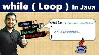 while Loop in Java with program Java Tutorial in Hindi