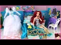 Download Lagu Barbie Little Mermaid Ariel Wedding Morning Routine - Rapunzel Hair Salon
