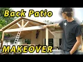 Building a MASSIVE Patio Cover Backyard REMODEL