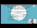 Pbe 123 Pbt DFC 10042 Problem solving and program design