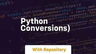 Python conversions