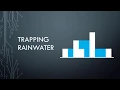 Coding Interview Problem - Trapping Rainwater