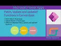 Patch Update and UpdateIf functions in Power Apps