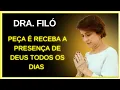 Download Lagu PEÇA E RECEBA A PRESENÇA DE DEUS TODOS OS DIAS 🙏🏻 ORAÇÃO áudios Dra. Filó - #deus #drafiló  #fé 