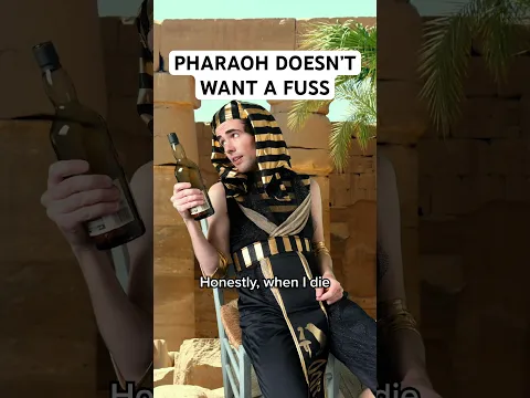Pharaoh doesn’t want a fuss