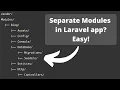 Laravel Modules Demo Make Your Project Modular