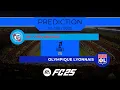 RC Strasbourg vs Olympique Lyonnais - Prediction - 2024-25 Ligue 1 McDonald's - EA FC 25