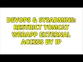 DevOps SysAdmins Restrict Tomcat Webapp external access by IP 3 Solutions