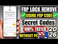 How To Remove Google Account After Factory Reset Samsung FRP Unlock Via Code No PC Trick 2026