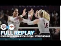 Texas A M vs Campbell 2025 women s volleyball first round FULL REPLAY