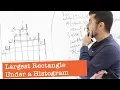 Largest Rectangle in a Histogram - Coding Interview Question