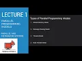 PDS Parallel Programming Models