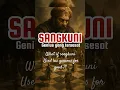 What If Sangkuni Used His Genius for Good? #YouTubeShorts #sangkuni #krisna #short