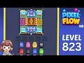 Pixel Flow Level 823 Solution Walkthrough