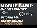 How To Make An Android iOS Mobile Game In Unity Tutorial - Part 009