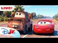 Download Lagu 🔴 LIVE! 24 HOURS Pixar Cars NEW Livestream! 🚘 | Cars on the Road, Cars Toon \u0026 MORE! | @disneyjr