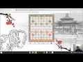 Xiangqi chess engine in javascript background image and general GUI setup