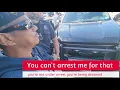 Frauditor gets trespassed from the post office and gets cuffed