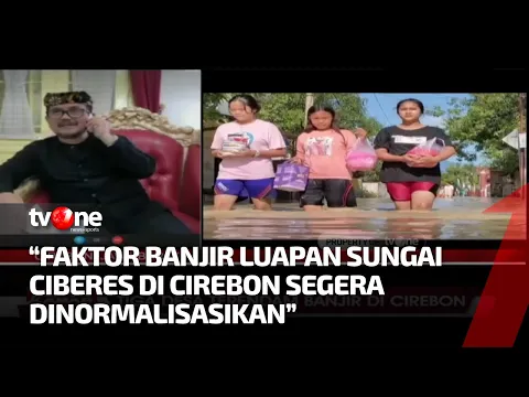 Akibat Hujan dan Luapan Sungai, Tiga Desa Terendam Banjir Di Cirebon