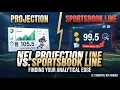 NFL Player Prop Projection Vs Sportsbook LINE An Analytical Guide