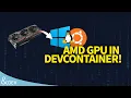 Setting up Python PyTorch DevContainer with AMD GPU Passthrough on Windows WSL2