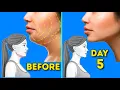 Download Lagu DOUBLE CHIN FAT \u0026 FACE LIFT | 5 DAYS FACE WORKOUT