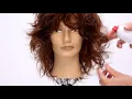 Medium Choppy Layered Haircut Tutorial