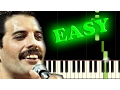 Download Lagu QUEEN - WE WILL ROCK YOU - Easy Piano Tutorial