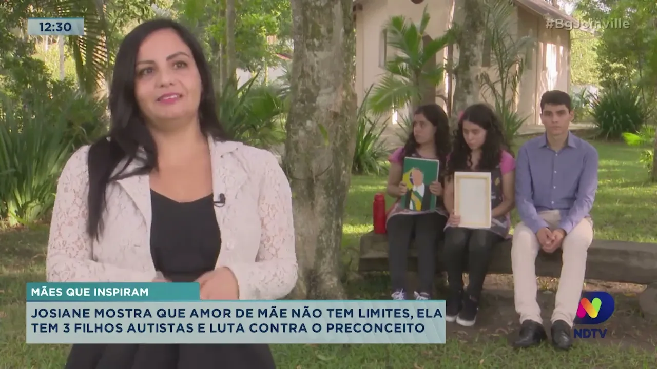 Mães Que Inspiram: Josiane mostra que amor de mãe não tem limites, ela tem 3 filhos autistas