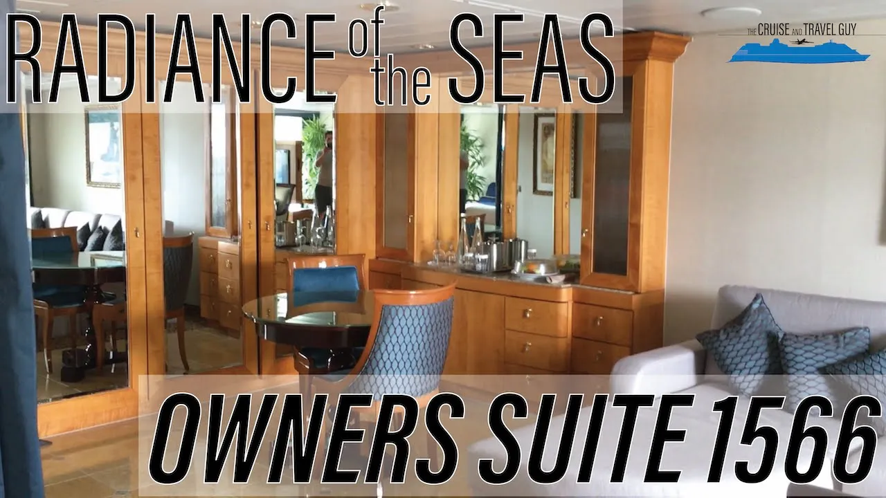 Radiance of the Seas Owners Suite 1566 Tour