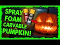 Great Stuff Spray Foam DIY Pumpkin