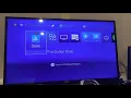 How to sign into playstation network ps4