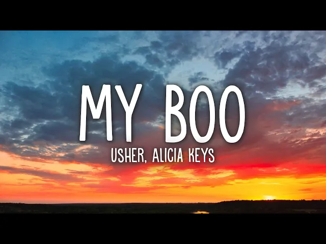 Download MP3 Usher - My Boo (Lyrics) ft. Alicia Keys