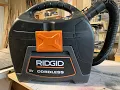 Review of the Ridgid Cordless vacuum