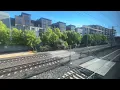 Riding on Northbound Weekend Local caltrain from San Jose Diridon to South San Francisco